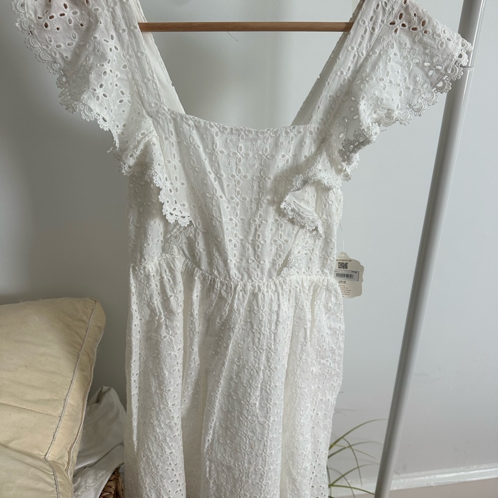 Altar'd State White Eyelet Dress